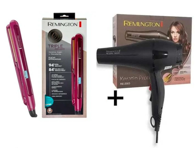 Miniatura 2 de Plancha Triple Infusion + Secador